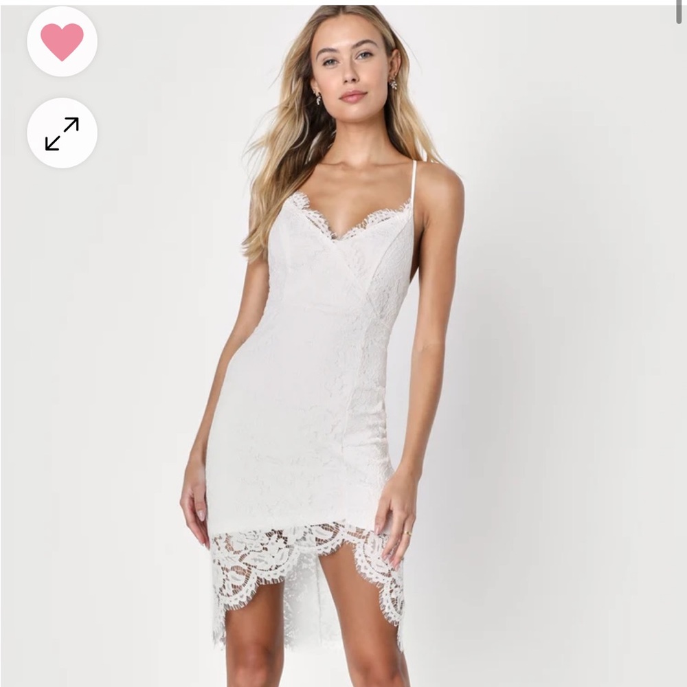 White Lace Bodycon